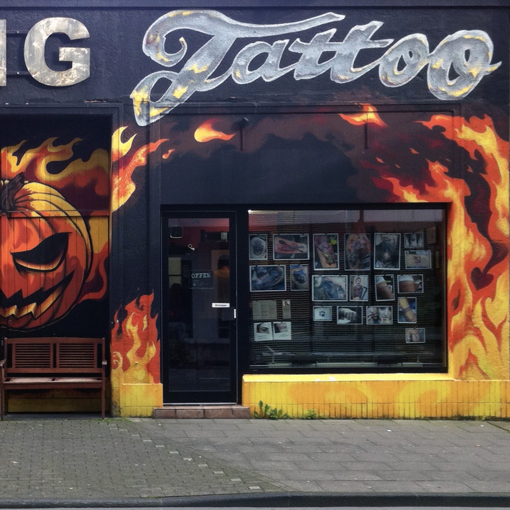 Tattoostudio Fat Pumpkin's außen